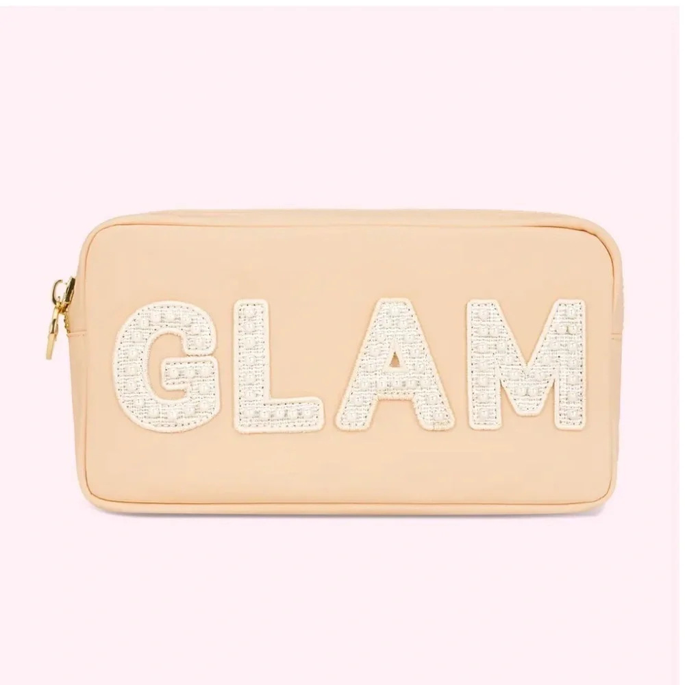 NWT Stoney Clover Lane Glam Small Pouch Sand
